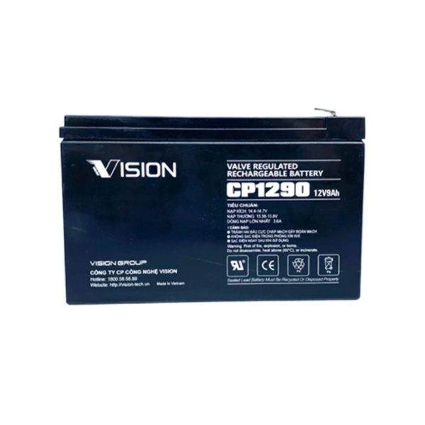 Bình Ắc Quy Vision CP1290 (12V-9Ah)